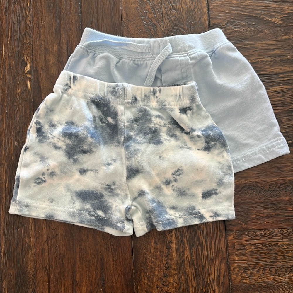Blue shorts